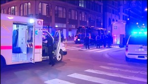 A female was shot while inside a party bus early Wednesday on Michigan Avenue near Monroe Street. | Network Video Productions