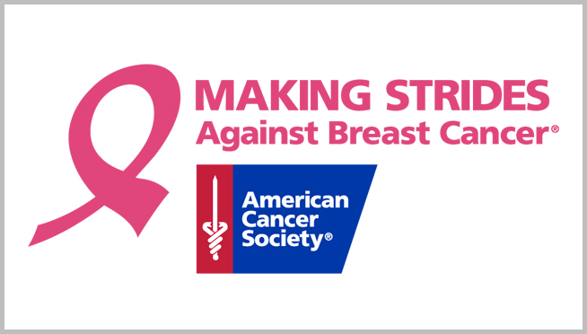 Making Strides Against Breast Cancer event with 94.7 WLS-FM!