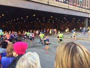 Chicago Marathon, 10/2016 (WLS-AM News)